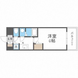 エスリード京橋の物件間取画像